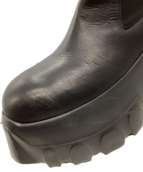 RICK OWENS（リックオウエンス）RICK OWENS (リックオウエンス) Beatle Mega Tractor ブラック サイズ:43の古着・服飾アイテム