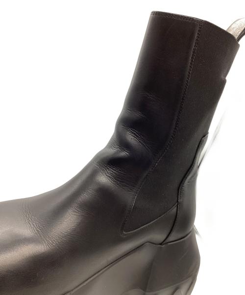 RICK OWENS（リックオウエンス）RICK OWENS (リックオウエンス) Beatle Mega Tractor ブラック サイズ:43の古着・服飾アイテム