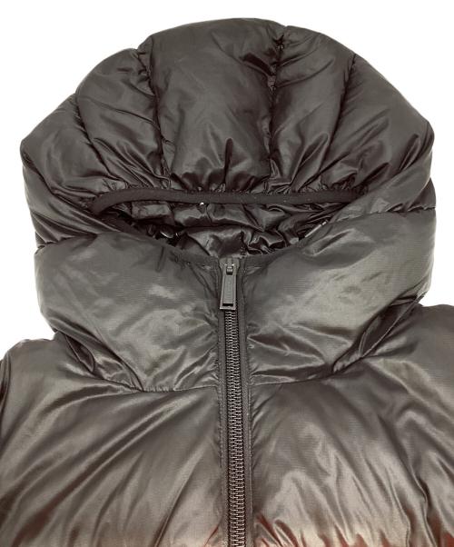 DSQUARED2（ディースクエアード）DSQUARED2 (ディースクエアード) Nylon Hooded Puffer ブラック×オレンジ サイズ:50の古着・服飾アイテム