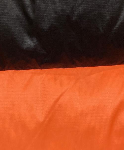 DSQUARED2（ディースクエアード）DSQUARED2 (ディースクエアード) Nylon Hooded Puffer ブラック×オレンジ サイズ:50の古着・服飾アイテム