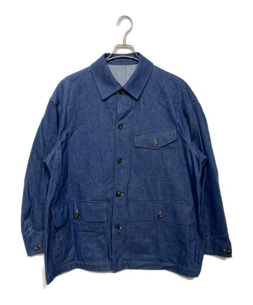 The CLASIK（ザ クラシック）The CLASIK (ザ クラシック) HUNTING JACKET インディゴ サイズ:46の古着・服飾アイテム