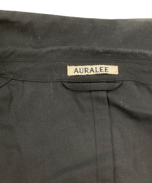 AURALEE（オーラリー）AURALEE (オーラリー) 19SS HARD TWIST GABARDINE DOUBLE-BREASTED JACKET ブラック サイズ:4の古着・服飾アイテム