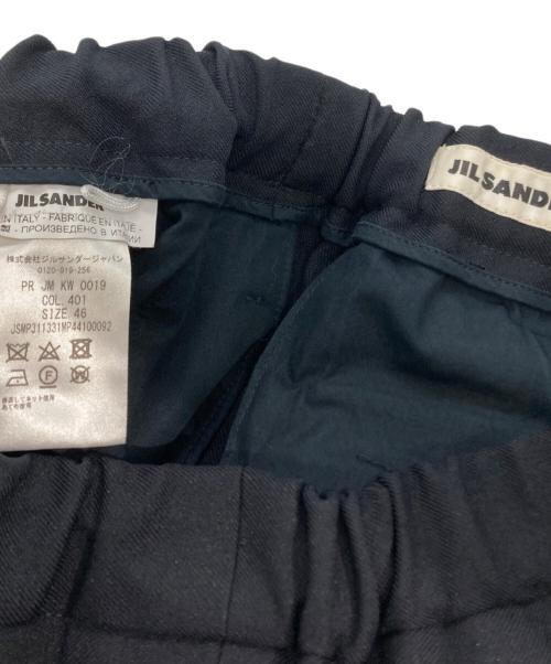 JIL SANDER（ジルサンダー）JIL SANDER (ジルサンダー) R-PRIAMO S 20 TROUSERS STORM ブラック サイズ:46の古着・服飾アイテム