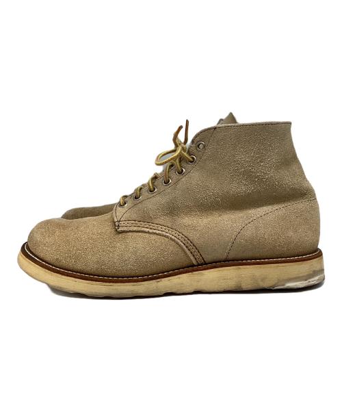 RED WING（レッドウィング）RED WING (レッドウィング) アイリッシュセッター スエード ブーツ ベージュ サイズ:10Eの古着・服飾アイテム