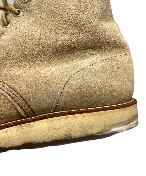 RED WING（レッドウィング）RED WING (レッドウィング) アイリッシュセッター スエード ブーツ ベージュ サイズ:10Eの古着・服飾アイテム