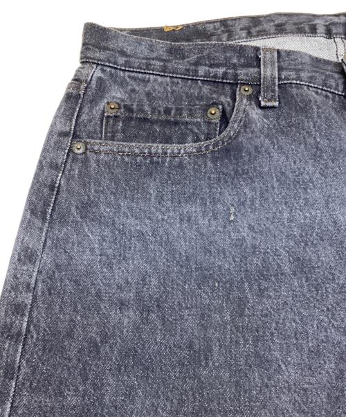 LEVI'S（リーバイス）LEVI'S (リーバイス) 先染め ブラック デニムパンツ ブラック サイズ:36の古着・服飾アイテム