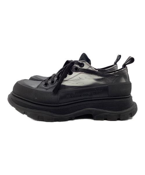 ALEXANDER McQUEEN（アレキサンダーマックイーン）ALEXANDER McQUEEN (アレキサンダーマックイーン) Tread Slick スニーカー ブラック×ホワイト サイズ:40の古着・服飾アイテム