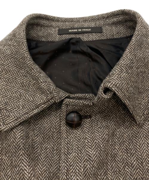 TAGLIATORE（タリアトーレ）TAGLIATORE (タリアトーレ) ALLENヘリンボーンジャケット ブラウン サイズ:48の古着・服飾アイテム