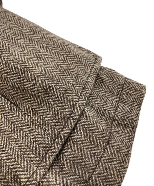 TAGLIATORE（タリアトーレ）TAGLIATORE (タリアトーレ) ALLENヘリンボーンジャケット ブラウン サイズ:48の古着・服飾アイテム