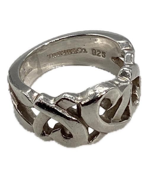 TIFFANY & Co.（ティファニー アンド コー）TIFFANY & Co. (ティファニー) トリプルラビングハート リング サイズ:6号の古着・服飾アイテム