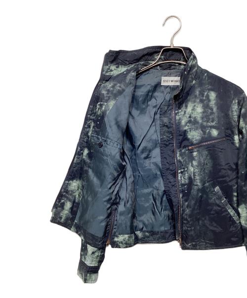 ISSEY MIYAKE（イッセイミヤケ）ISSEY MIYAKE (イッセイミヤケ) ソフトパフジャケット グリーン サイズ:Mの古着・服飾アイテム