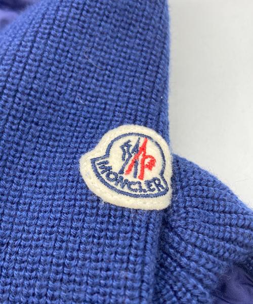 MONCLER（モンクレール）MONCLER (モンクレール) MAGLIA TRICOT CARDIGAN パープル サイズ:KIDS 14の古着・服飾アイテム