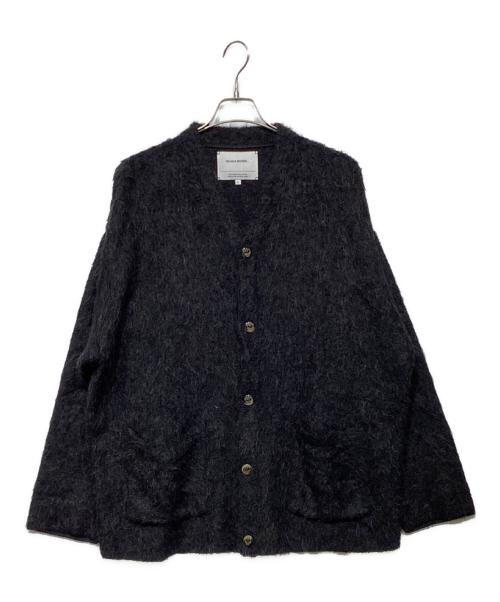 THE INOUE BROTHERS（イノウエブラザーズ）THE INOUE BROTHERS (イノウエブラザーズ) SURI CARDIGAN ブラック サイズ:Lの古着・服飾アイテム