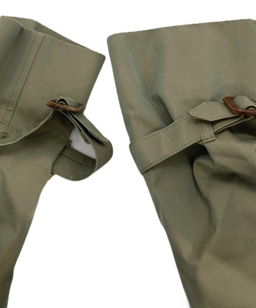 Aquascutum（アクアスキュータム）Aquascutum (アクアスキュータム) 玉虫カラートレンチコート オリーブ サイズ:不明の古着・服飾アイテム