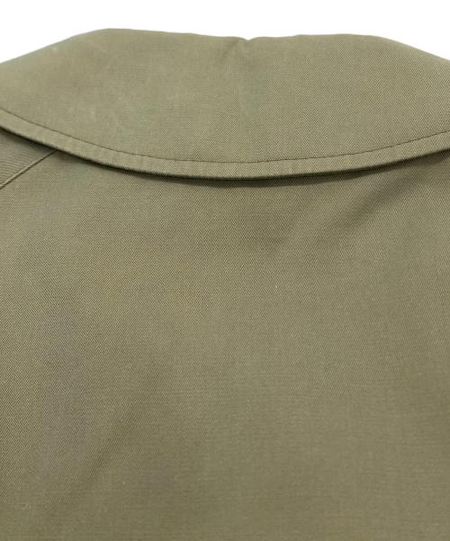 Aquascutum（アクアスキュータム）Aquascutum (アクアスキュータム) 玉虫カラートレンチコート オリーブ サイズ:不明の古着・服飾アイテム