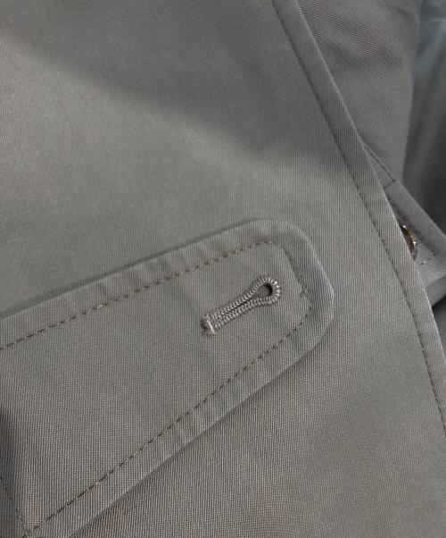 Aquascutum（アクアスキュータム）Aquascutum (アクアスキュータム) 玉虫カラートレンチコート オリーブ サイズ:不明の古着・服飾アイテム