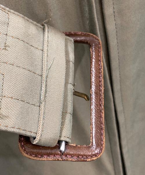 Aquascutum（アクアスキュータム）Aquascutum (アクアスキュータム) 玉虫カラートレンチコート オリーブ サイズ:不明の古着・服飾アイテム