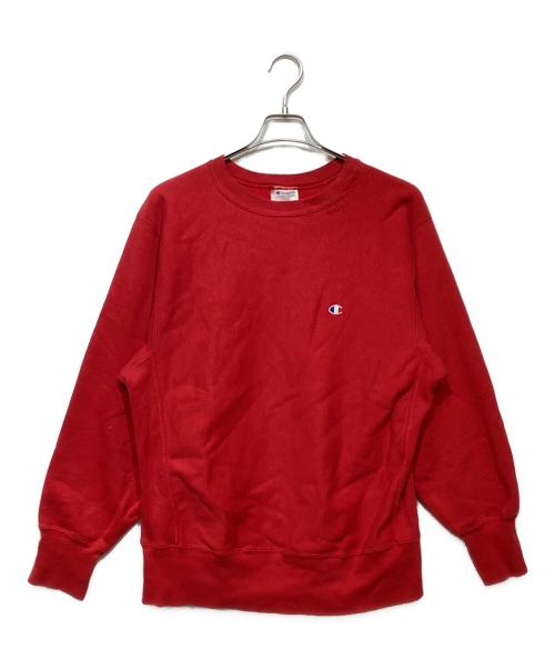Champion REVERSE WEAVE（チャンピオン リバース ウィーブ）Champion REVERSE WEAVE (チャンピオン リバース ウィーブ) ヴィンテージスウェット レッド サイズ:Lの古着・服飾アイテム