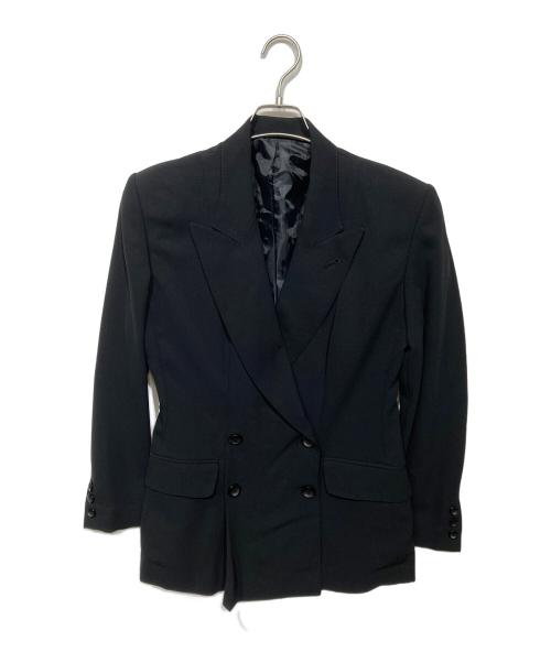 JUNIOR GAULTIER（ジュニアゴルチエ）JUNIOR GAULTIER (ジュニアゴルチエ) ダブルジャケット ブラック サイズ:42（キッズ規格）の古着・服飾アイテム