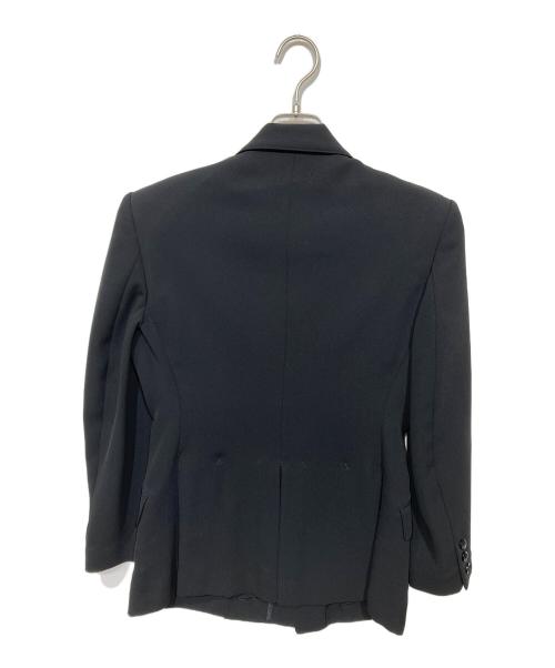 JUNIOR GAULTIER（ジュニアゴルチエ）JUNIOR GAULTIER (ジュニアゴルチエ) ダブルジャケット ブラック サイズ:42（キッズ規格）の古着・服飾アイテム