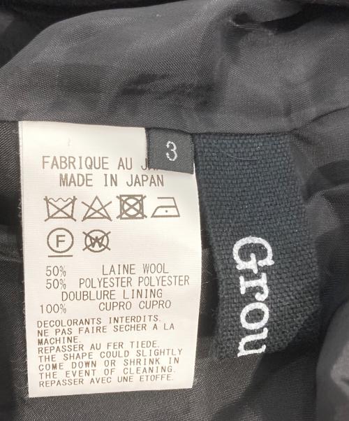 GROUND Y（グラウンドワイ）GROUND Y (グラウンドワイ) ロングベスト ブラック サイズ:3の古着・服飾アイテム