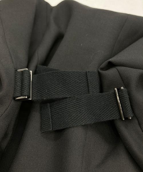 GROUND Y（グラウンドワイ）GROUND Y (グラウンドワイ) ロングベスト ブラック サイズ:3の古着・服飾アイテム