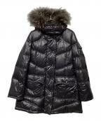 BURBERRY BLUE LABELバーバリーロンドンブルーレーベル）の古着「ダウンコート　FRF01-532-09」｜ブラック