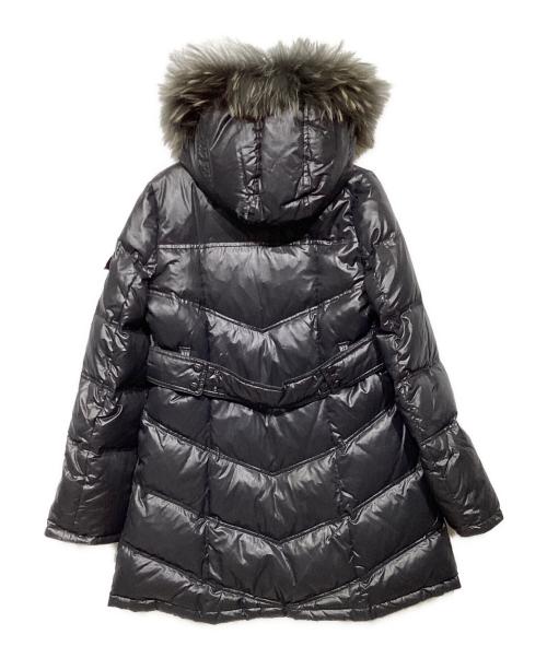 BURBERRY BLUE LABEL（バーバリー ブルー レーベル）BURBERRY BLUE LABEL (バーバリーロンドンブルーレーベル) ダウンコート　FRF01-532-09 ブラック サイズ:38の古着・服飾アイテム