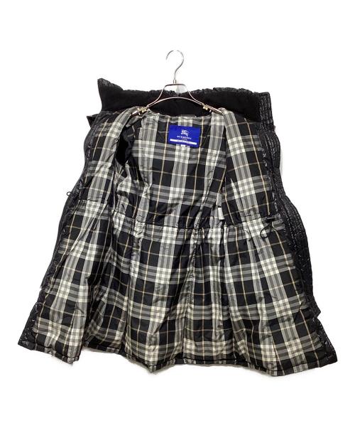 BURBERRY BLUE LABEL（バーバリー ブルー レーベル）BURBERRY BLUE LABEL (バーバリーロンドンブルーレーベル) ダウンコート　FRF01-532-09 ブラック サイズ:38の古着・服飾アイテム