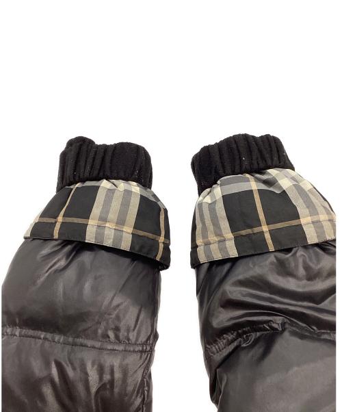 BURBERRY BLUE LABEL（バーバリー ブルー レーベル）BURBERRY BLUE LABEL (バーバリーロンドンブルーレーベル) ダウンコート　FRF01-532-09 ブラック サイズ:38の古着・服飾アイテム