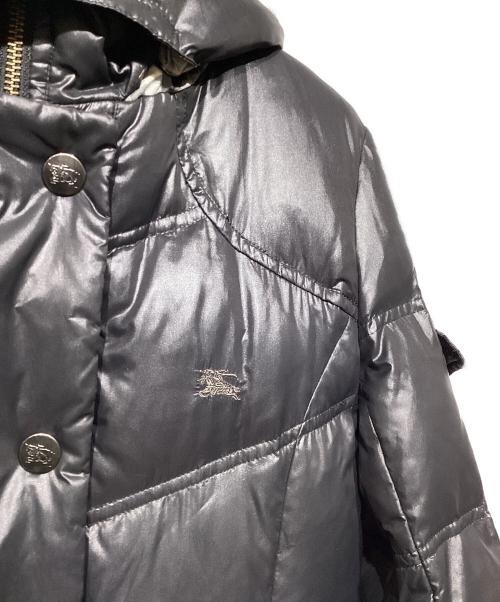 BURBERRY BLUE LABEL（バーバリー ブルー レーベル）BURBERRY BLUE LABEL (バーバリーロンドンブルーレーベル) ダウンコート　FRF01-532-09 ブラック サイズ:38の古着・服飾アイテム