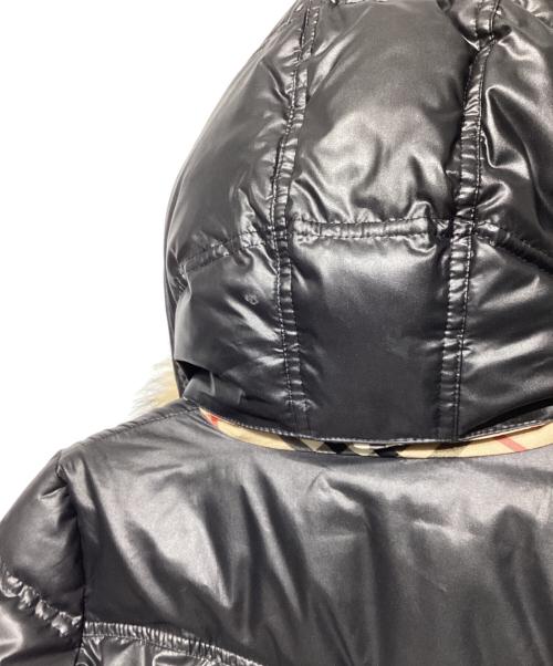 BURBERRY BLUE LABEL（バーバリーロンドンブルーレーベル）BURBERRY BLUE LABEL (バーバリーロンドンブルーレーベル) ダウンジャケット　FCF14-592-09 ブラック サイズ:38の古着・服飾アイテム