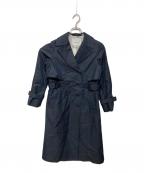 ANAYIアナイ）の古着「24SS 撥水ツイルドレストレンチコート」｜ネイビー