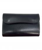 WILDSWANSワイルドスワンズ）の古着「BYRNE/バーン 3つ折り財布」｜ブラック