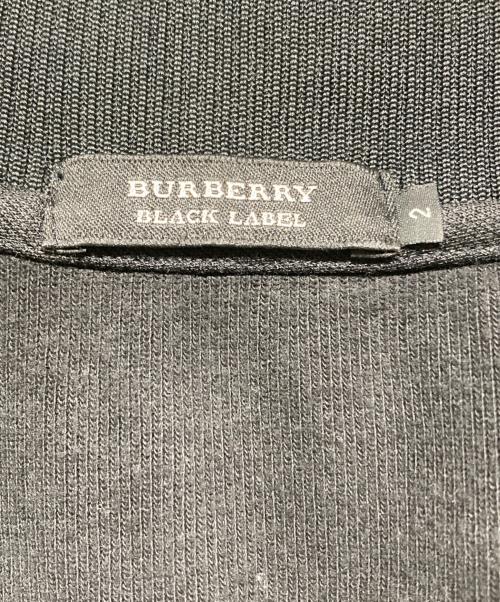 BURBERRY BLACK LABEL（バーバリーブラックレーベル）BURBERRY BLACK LABEL (バーバリーブラックレーベル) トラックジャケット ブラック サイズ:2の古着・服飾アイテム