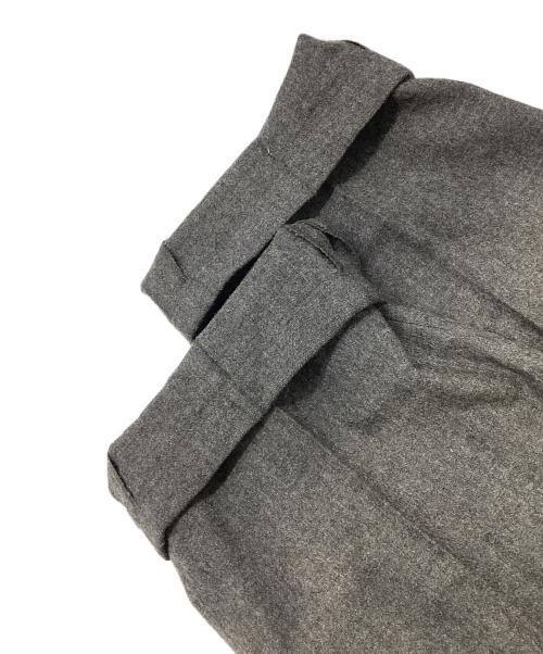 COMME des GARCONS HOMME（コムデギャルソン オム）COMME des GARCONS HOMME (コムデギャルソン オム) AD1993 田中オム 　2タックパンツ グレー サイズ:Mの古着・服飾アイテム