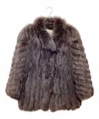 Malvoisieマルヴォワジー）の古着「フォックスファーコート」｜ブラウン