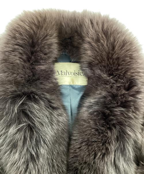 Malvoisie（マルヴォワジー）Malvoisie (マルヴォワジー) フォックスファーコート ブラウン サイズ:不明の古着・服飾アイテム