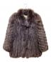 Malvoisie（マルヴォワジー）の古着「フォックスファーコート」｜ブラウン