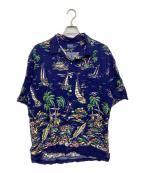 POLO RALPH LAURENポロ・ラルフローレン）の古着「アロハシャツ」｜ネイビー