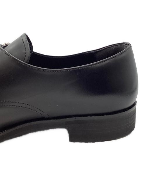 三陽山長（サンヨウヤマチョウ）三陽山長 (サンヨウヤマチョウ) 柔八シングルモンクストラップシューズQ7413-Q7413-035 ブラック サイズ:6 1/2の古着・服飾アイテム