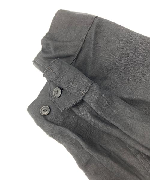 COMOLI（コモリ）COMOLI (コモリ) リネンBDUジャケット ブラック サイズ:2の古着・服飾アイテム