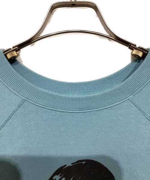 Godard haberdashery（ゴダール ハバダッシェリー）Godard haberdashery (ゴダール ハバダッシェリー) Jane Birkin Print スウェット ブルー サイズ:SMALLの古着・服飾アイテム