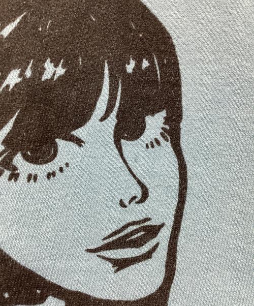 Godard haberdashery（ゴダール ハバダッシェリー）Godard haberdashery (ゴダール ハバダッシェリー) Jane Birkin Print スウェット ブルー サイズ:SMALLの古着・服飾アイテム