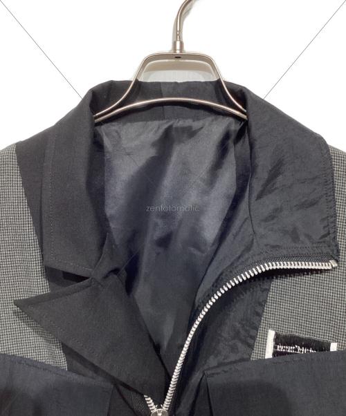 elephant TRIBAL fabrics（エレファントトライバルファブリックス）elephant TRIBAL fabrics (エレファントトライバルファブリックス) ドッキングジャケット ブラック サイズ:Sの古着・服飾アイテム