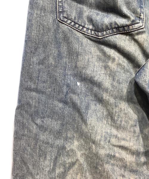 DIESEL（ディーゼル）DIESEL (ディーゼル) 1996D-SIRE-S2デニムパンツ インディゴ×ブラウン サイズ:26の古着・服飾アイテム