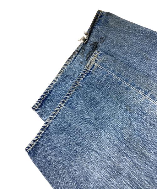 Hysteric Glamour（ヒステリックグラマー）Hysteric Glamour (ヒステリックグラマー) WOMAN BANANA ワイドデニムパンツ インディゴ サイズ:27の古着・服飾アイテム