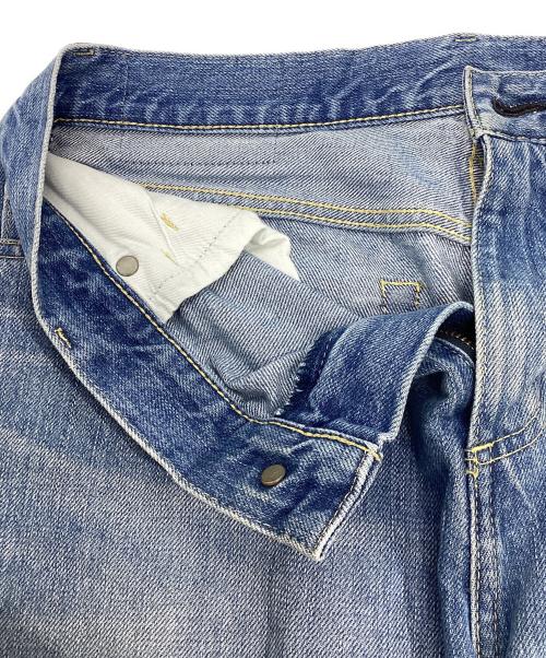 Hysteric Glamour（ヒステリックグラマー）Hysteric Glamour (ヒステリックグラマー) WOMAN BANANA ワイドデニムパンツ インディゴ サイズ:27の古着・服飾アイテム