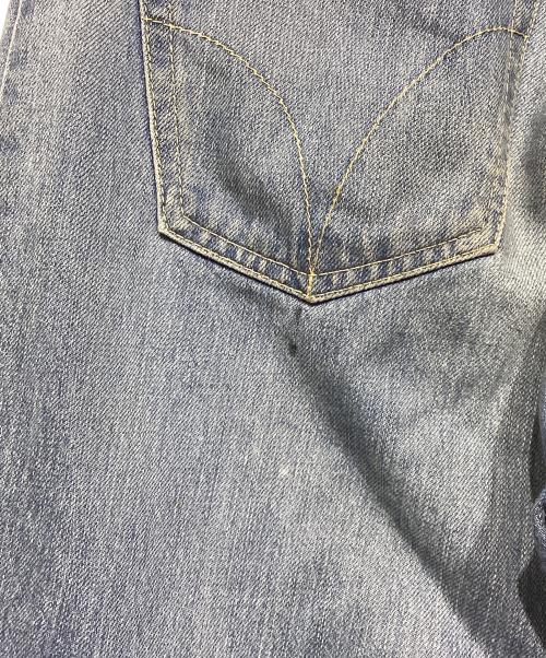 Hysteric Glamour（ヒステリックグラマー）Hysteric Glamour (ヒステリックグラマー) WOMAN BANANA ワイドデニムパンツ インディゴ サイズ:27の古着・服飾アイテム