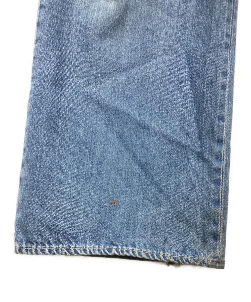 Hysteric Glamour（ヒステリックグラマー）Hysteric Glamour (ヒステリックグラマー) WOMAN BANANA ワイドデニムパンツ インディゴ サイズ:27の古着・服飾アイテム